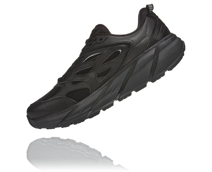 Hoka One One Hardloopschoenen Dames - Clifton L - Zwart - KF3501867